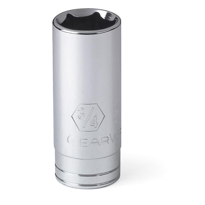 GearWrench Socket Deep 3/8 DR 6PT 1/2 - GWR-80367 | GarageAndFab.com