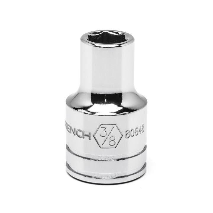 GearWrench Socket Std 1/2DR 6PT 3/8 - GWR-80648 | GarageAndFab.com