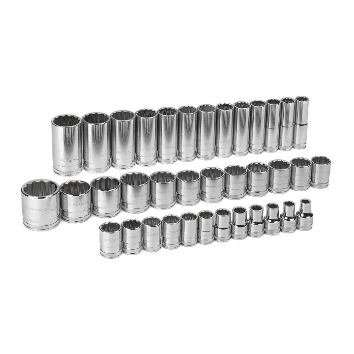 GearWrench Set Socket Mast Met 1/2DR 37Pc - GWR-80730 | GarageAndFab.com
