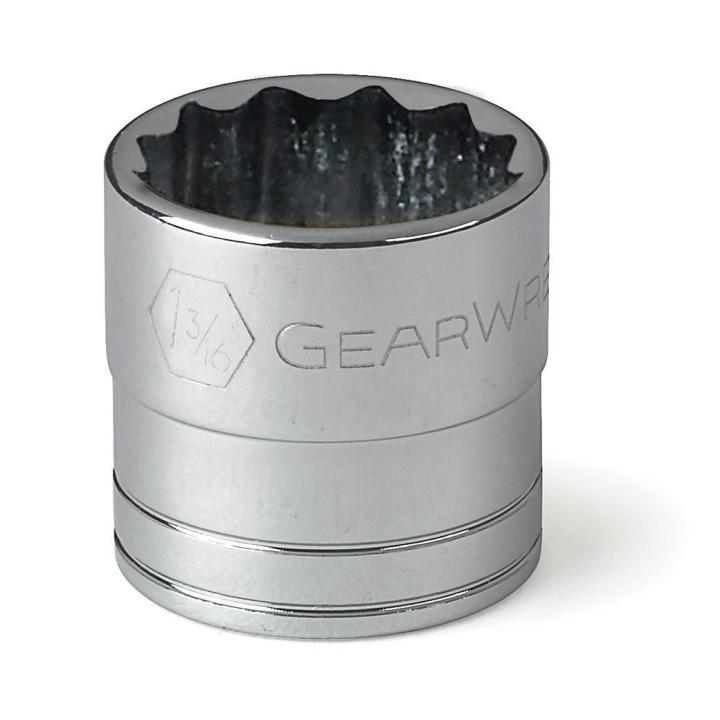 GearWrench Socket Std 1/2DR 12PT 1-3/16 - GWR-80793 | GarageAndFab.com