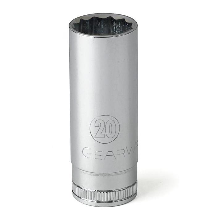 GearWrench Socket Deep 1/2DR 12PT 11/16 - GWR-80776 | GarageAndFab.com