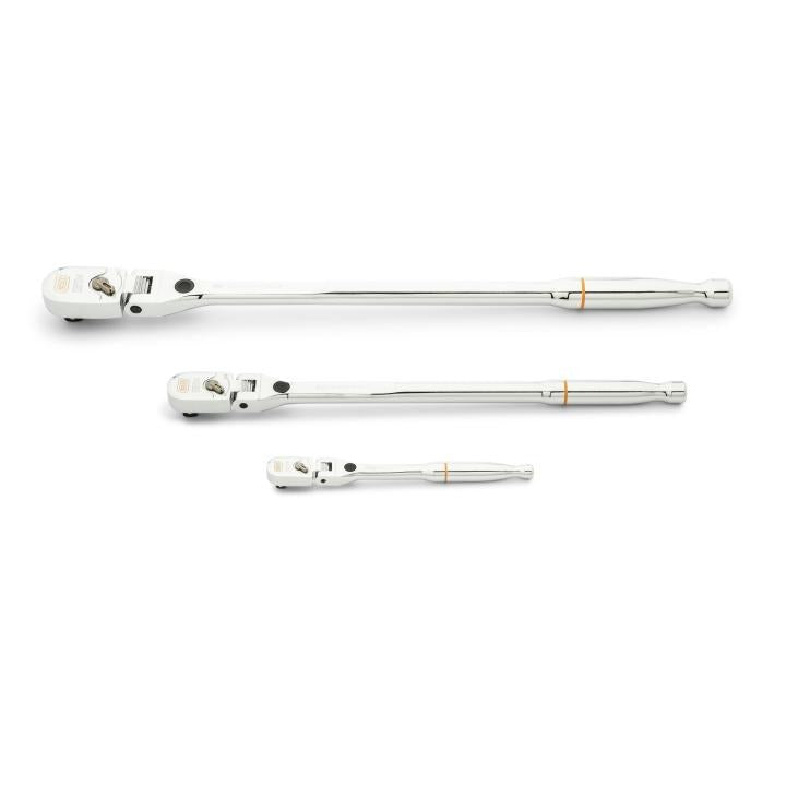 GearWrench Set Rat Flx Handle Fp 3Pc 120Xp - GWR-81382 | GarageAndFab.com