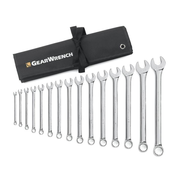 GearWrench Set Wrench Combination Lp 15Pc - GWR-81918 | GarageAndFab.com