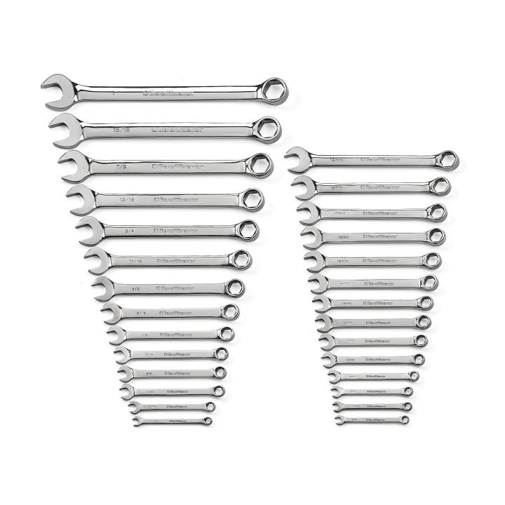 GearWrench Set Wrench Combination Mstr Fp Met/Sae 28 - GWR-81923 | GarageAndFab.com