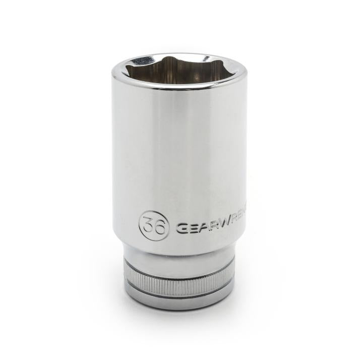 GearWrench Socket Deep 3/4DR 6PT 36MM - GWR-82493 | GarageAndFab.com