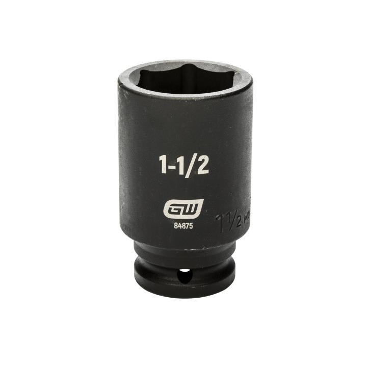 GearWrench Socket Impact Deep 3/4DR 1-1/2 - GWR-84875 | GarageAndFab.com