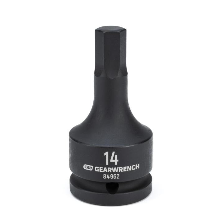 GearWrench Socket Impact Hex Bit 3/4DR 14MM - GWR-84962 | GarageAndFab.com