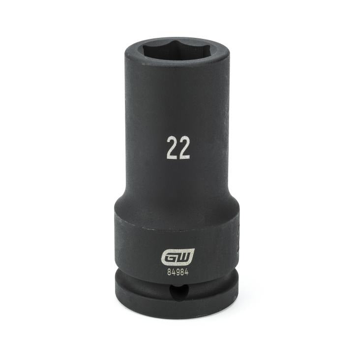 GearWrench Socket Impact Deep 3/4DR 6PT 27MM - GWR-84988 | GarageAndFab.com