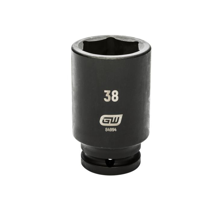 GearWrench Socket Impact Deep 3/4DR 6PT 38MM - GWR-84994 | GarageAndFab.com