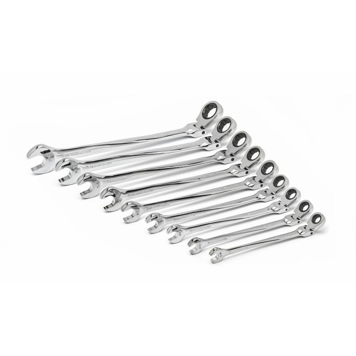 GearWrench Set Wrench X-Beam Flex Combination Sae 9Pc - GWR-85298 | GarageAndFab.com