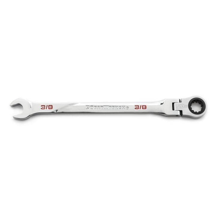 GearWrench Wrench Rat Combination Flex 120Xp 3/8" - GWR-86236 | GarageAndFab.com