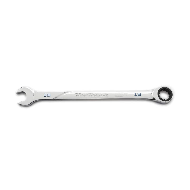 GearWrench Wrench Rat Combination 120Xp 18MM - GWR-86418 | GarageAndFab.com