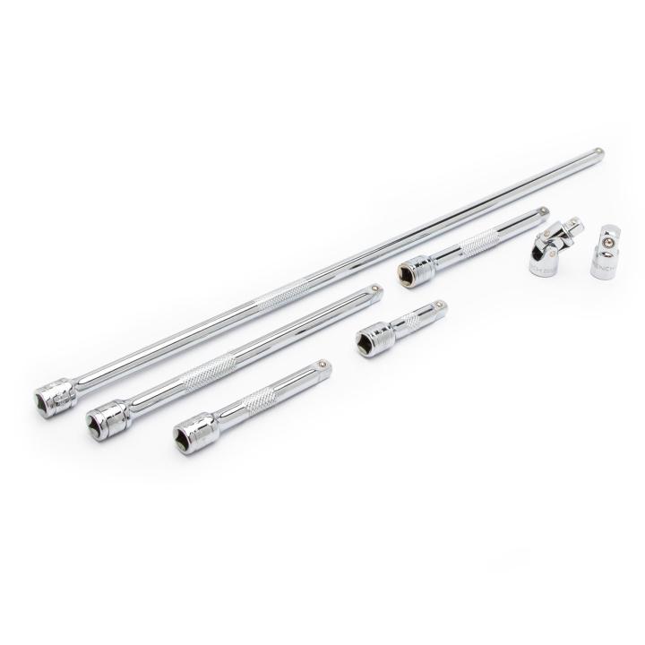 GearWrench Set 1/4DR Extension Ensions Adeep Uj  7Pc - GWR-86535 | GarageAndFab.com