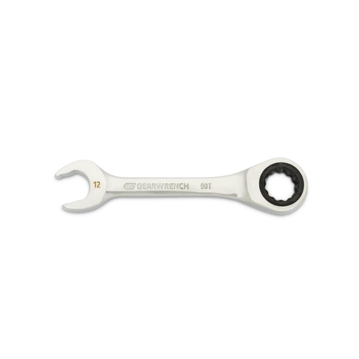 GearWrench Wrench Rat Combination Stubby 12MM - GWR-86842 | GarageAndFab.com