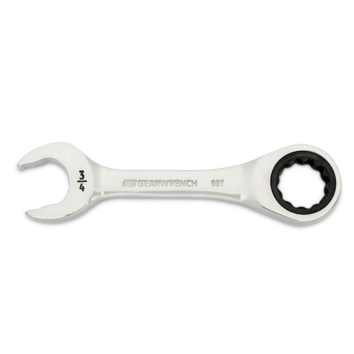 GearWrench Wrench Rat Combination Stubby 3/4 90T - GWR-86857 | GarageAndFab.com