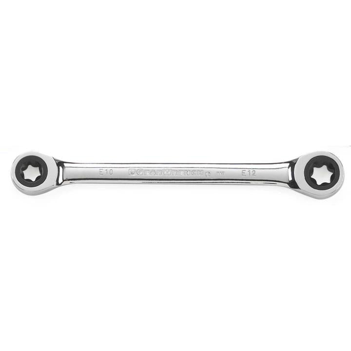 GearWrench Wrench Rat Double Bx E10Xe12 - GWR-9221 | GarageAndFab.com