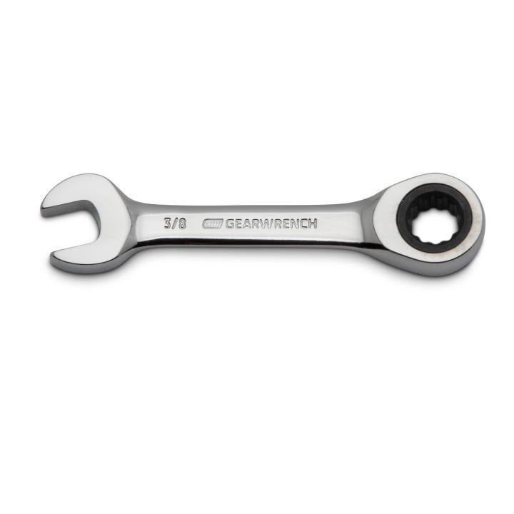 GearWrench Wrench Rat Combination Stubby 3/8 - GWR-9500DD | GarageAndFab.com