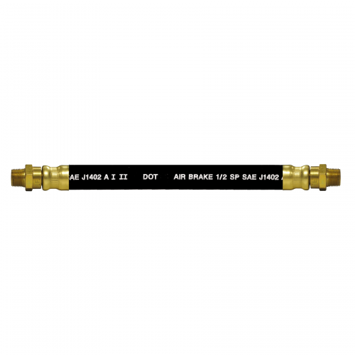 Fairview Air Brake Assy;1/2HID;3/8 Swivel x 3/8 Swivel;LSW;110in Long Item #: FVF-HAB-8-110C-LSW | GarageAndFab.com
