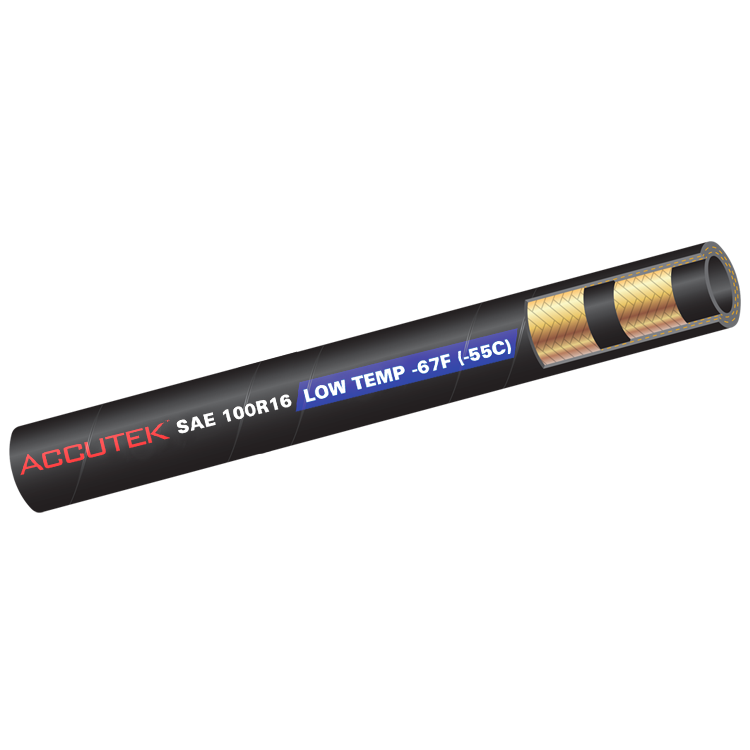 Fairview 1 ID 100R16 Low Temp Hydraulic Hose;Reel Item #: FVF-HR16LT-16-REEL | GarageAndFab.com