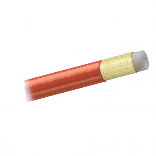 Fairview 1/2 ID 100R8 Non-Conductive Hose;250ft Item #: FVF-HR8-8ORA-REEL | GarageAndFab.com
