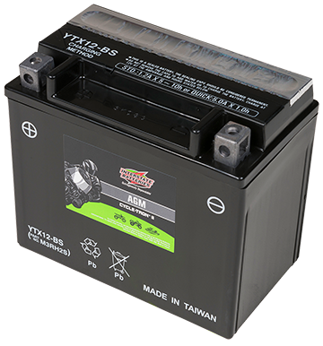 Interstate Battery CYTX12-BS | GarageAndFab.com 