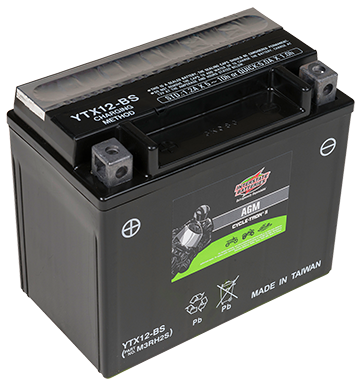 Interstate Battery CYTX12-BS | GarageAndFab.com 