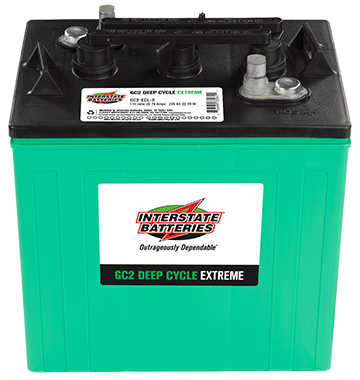 Interstate Battery GC2-ECL-S | GarageAndFab.com 