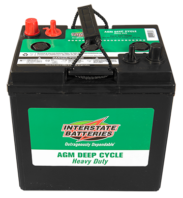 Interstate Battery GC2-HD-AGM | GarageAndFab.com 