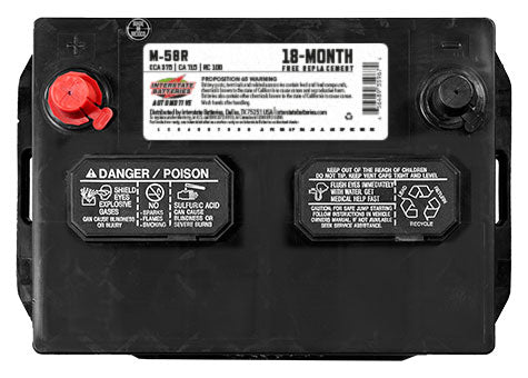 Interstate Battery M-58R | GarageAndFab.com 