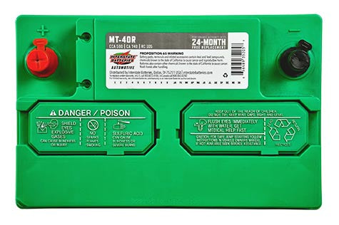 Interstate Battery MT-40R | GarageAndFab.com 