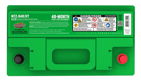 Interstate Battery MTZ-94R/H7 | GarageAndFab.com 