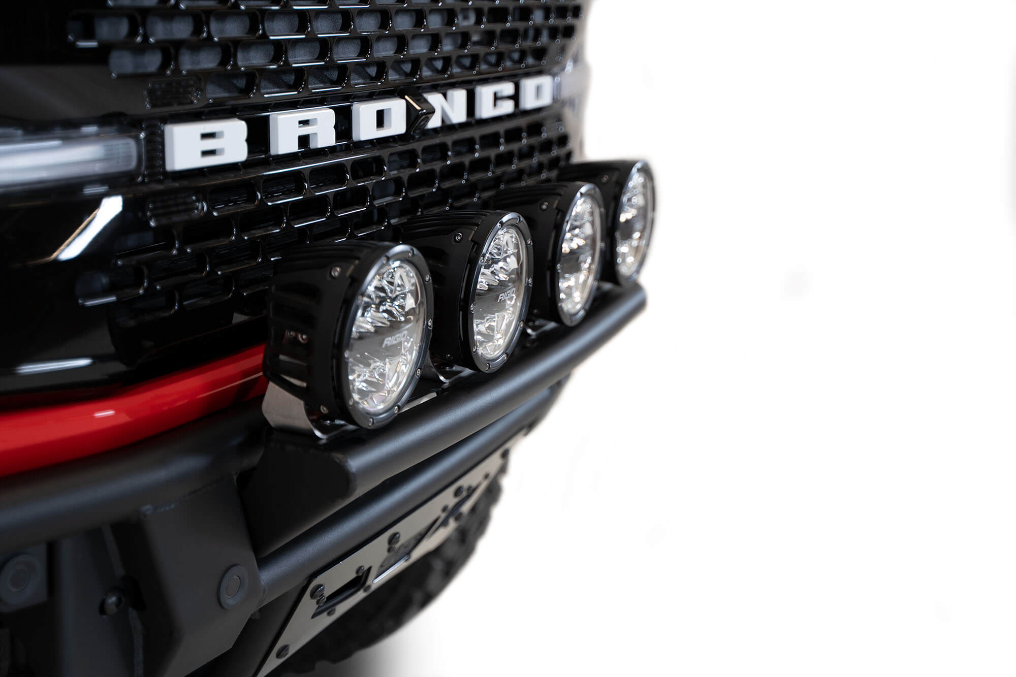ADD Offroad 2021-2023 Ford Bronco Pro Bolt-On Light Hoop L2357000201Na | GarageAndFab.com