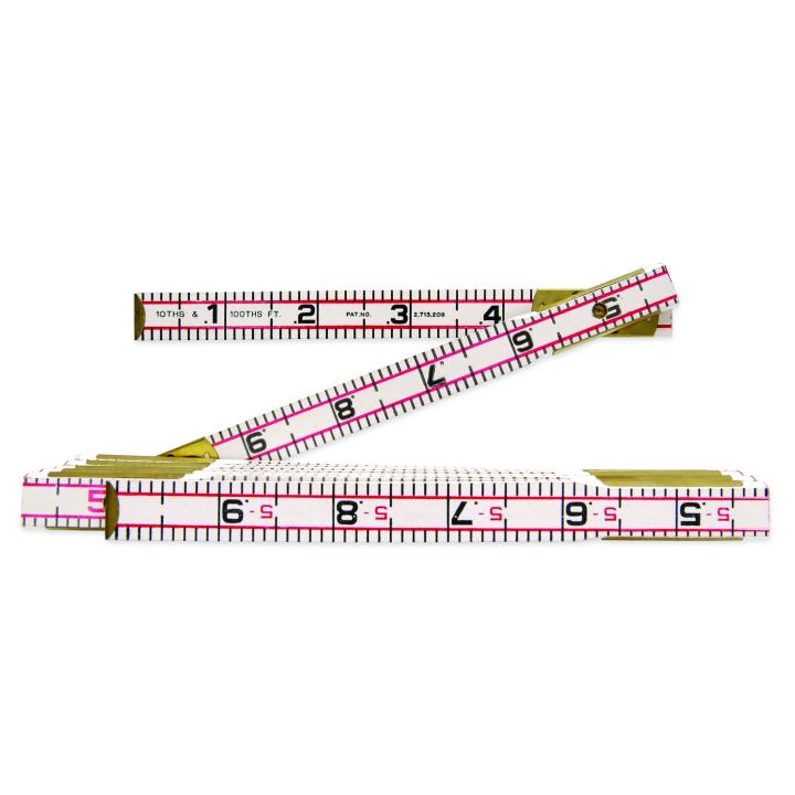 Lufkin Wood Rule,Fold 5/8X6 Redend Eng - LUF-1066DN | GarageAndFab.com