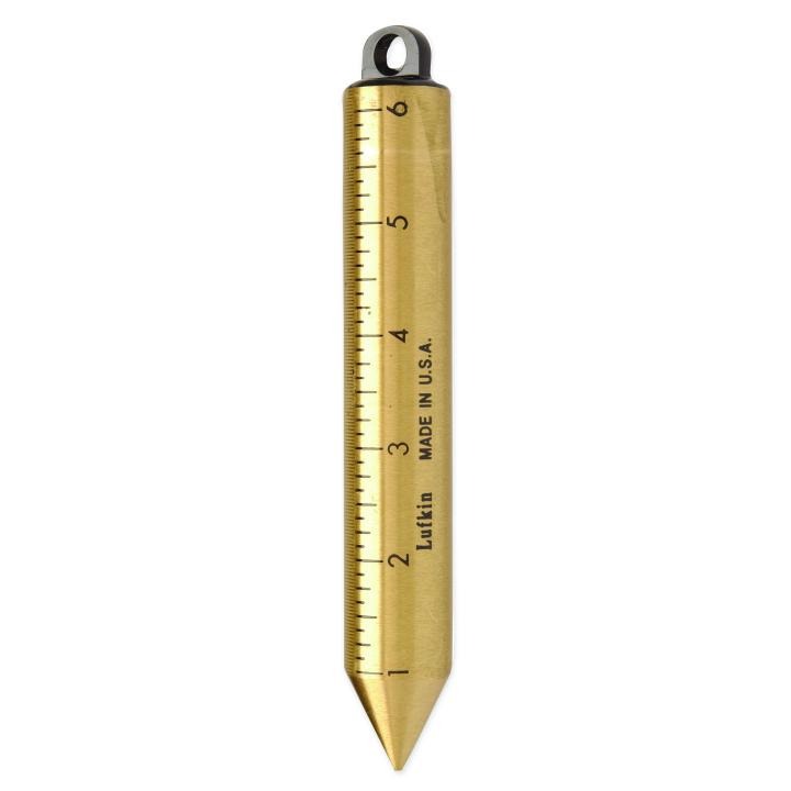 Lufkin Plumb Bob,Metric,English - LUF-590GMEN | GarageAndFab.com