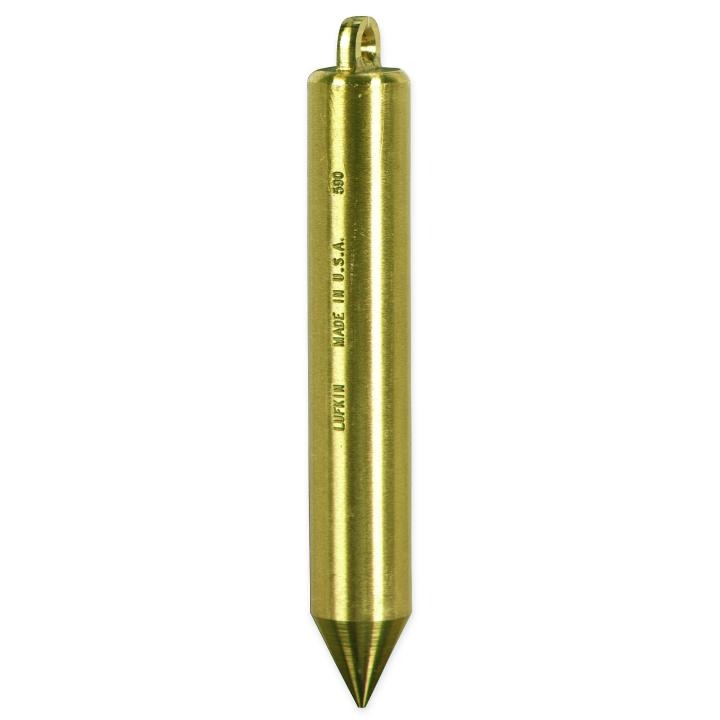 Lufkin Plumb Bob,Brass Inage 20 Oz - LUF-TT590N | GarageAndFab.com