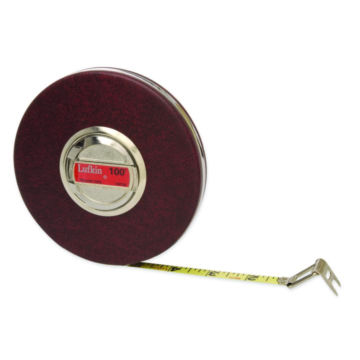 Lufkin Tape,Long Home Shop 3/8"X100' - LUF-HW100 | GarageAndFab.com
