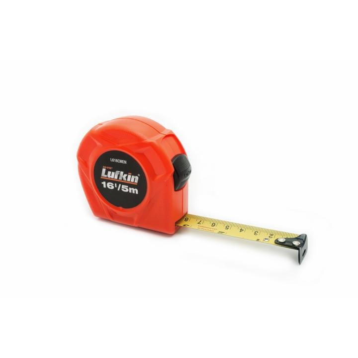 Lufkin Power Tape, 5M/16', L600 - LUF-L616CME-02 | GarageAndFab.com