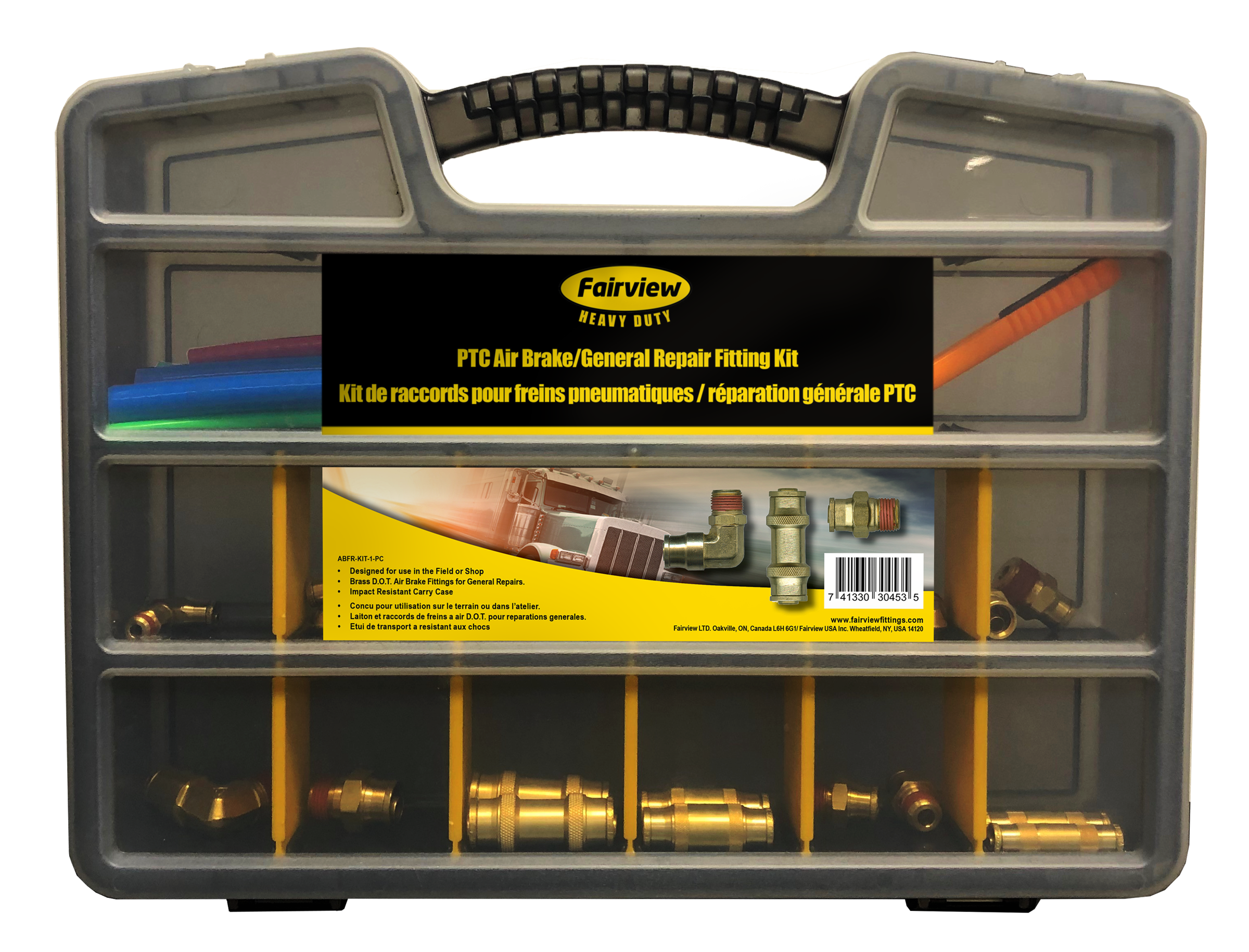 Fairview Air Brake PTC Fitting Kit Item #: FVF-ABFR-KIT-1-PC | GarageAndFab.com