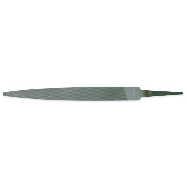 Nicholson (Crescent) File,6",Warding Smooth,152Mm - 16729Nn - NIC-16729NN | GarageAndFab.com