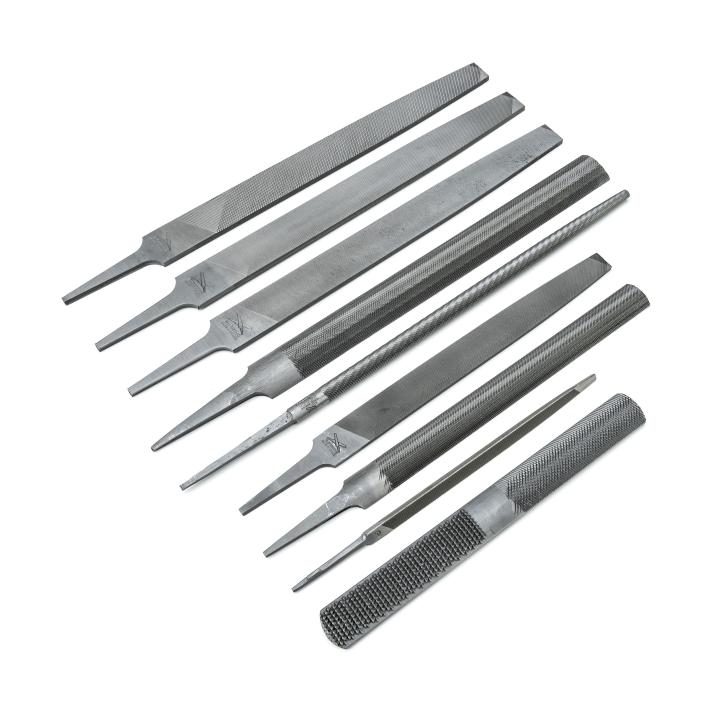 Nicholson (Crescent) File Set,9Pc,Maintenance,Pouched - 220 0Nnn - NIC-22030NNN | GarageAndFab.com