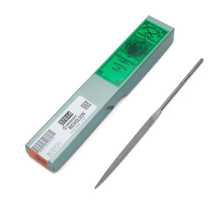 Nicholson (Crescent) File,Needle,Half Rd,2,6-1/4/159 - NIC-T37814 | GarageAndFab.com
