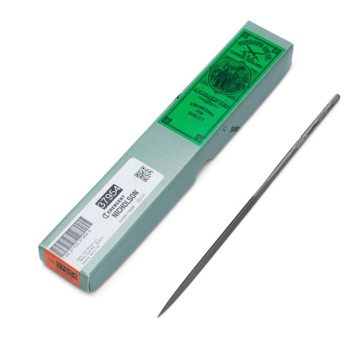 Nicholson (Crescent) File,Needle,3-Sq.2,6-1/4"/159Mm - NIC-T37954 | GarageAndFab.com