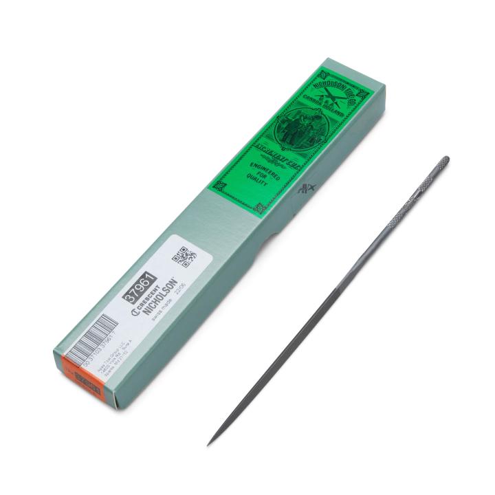 Nicholson (Crescent) File,Needle,3-Sq.4,6-1/4"/159Mm - NIC-T37961 | GarageAndFab.com