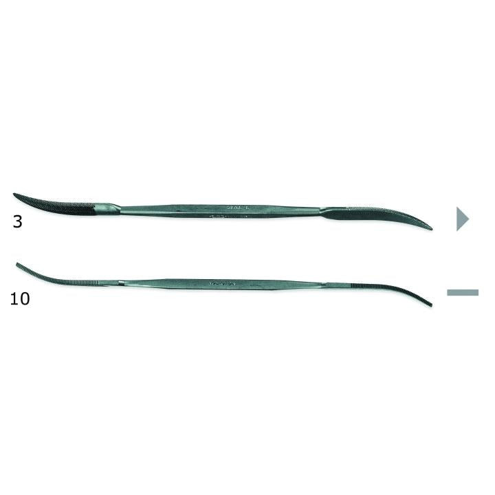 Nicholson (Crescent) File,Riffler,Silsmith,3,2,7-1/2 - NIC-41018 | GarageAndFab.com