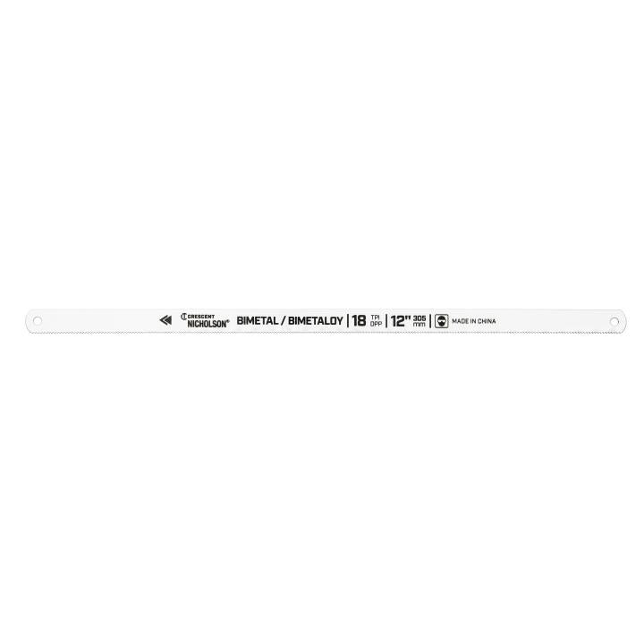 Nicholson (Crescent) Hacksaw,Nf1232,Bimetal 32Tpi,100/Bx - NIC-62776N-02 | GarageAndFab.com