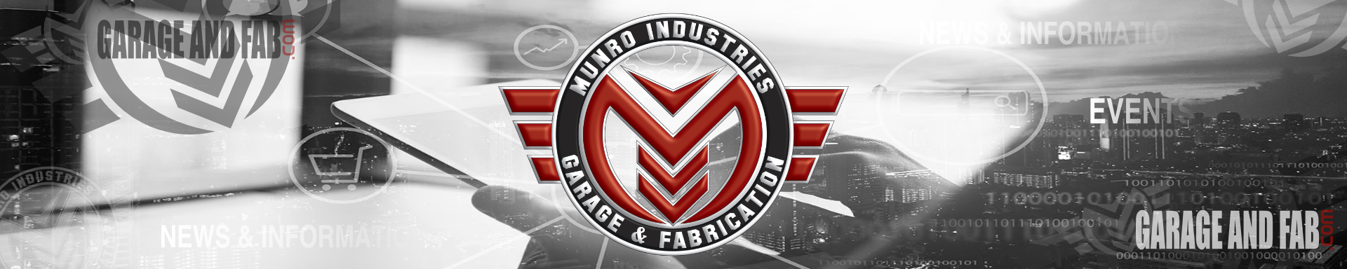 News & Information | GarageAndFab.com | Munro Industries gf-10010101