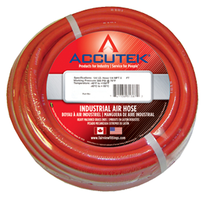Fairview 1/2ID Select PVC Assy;Red;1/2MPTx50ft Item #: FVF-PA8RED-50D | GarageAndFab.com