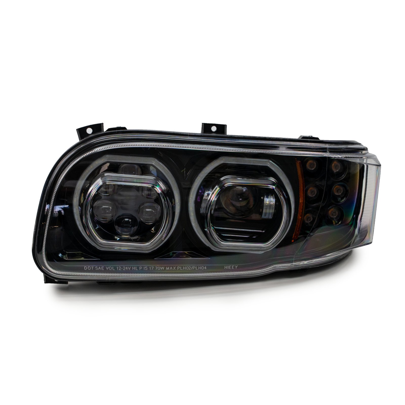 Vivid PBDLH-B-V2 Brilliant Series Peterbilt 388 389 Black Driver 2008-2022 | GarageAndFab.com