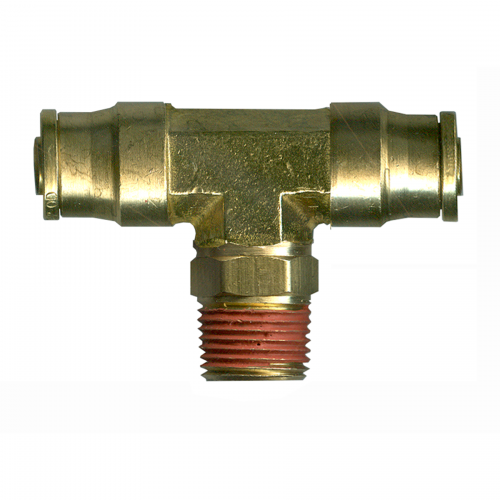 Fairview DOT PTC Tee;1/2x3/8MPTSW Item #: FVF-PC1472SW-8C | GarageAndFab.com
