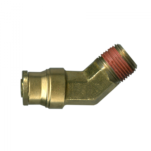 Fairview DOT PTC 45Elbow;3/8x1/4MPT Item #: FVF-PC1474-6B | GarageAndFab.com